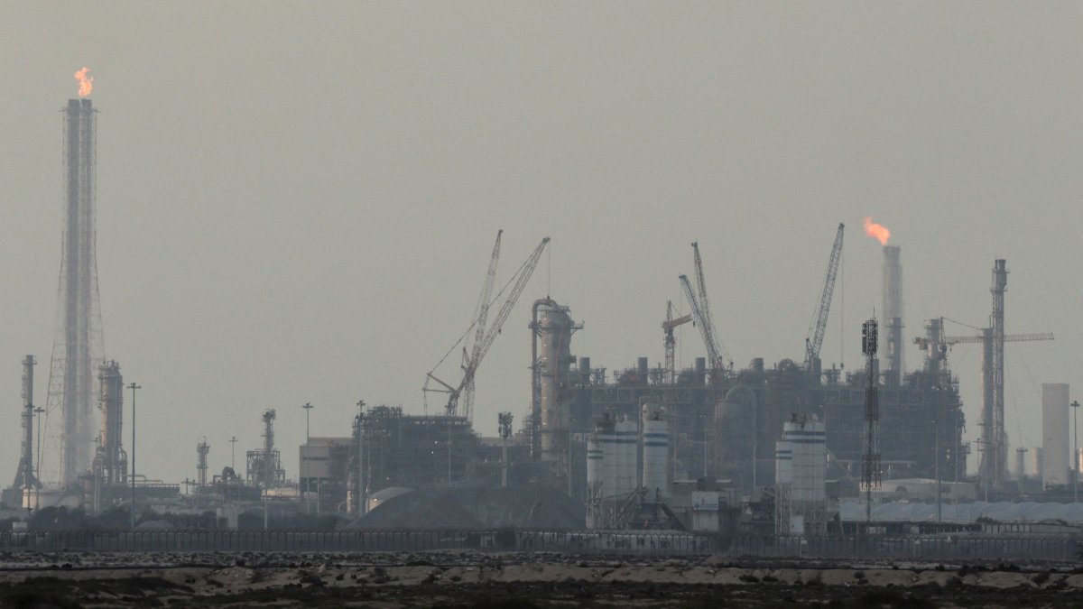 QatarEnergy's liquefied natural gas (LNG) production facilities, Ras Laffan Industrial City, Qatar, March 2, 2026. (Reuters Photo)