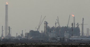 QatarEnergy's liquefied natural gas (LNG) production facilities, Ras Laffan Industrial City, Qatar, March 2, 2026. (Reuters Photo)