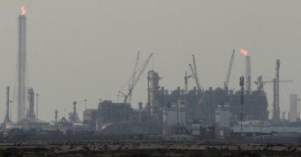 QatarEnergy's liquefied natural gas (LNG) production facilities, Ras Laffan Industrial City, Qatar, March 2, 2026. (Reuters Photo)