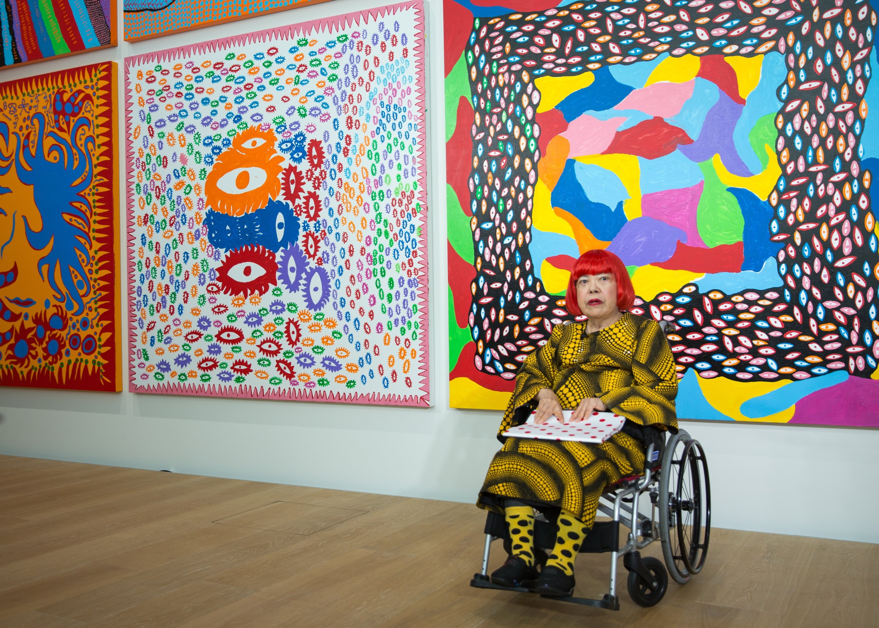 Japanese artist Yayoi Kusama, known for polka dots, dies at 97