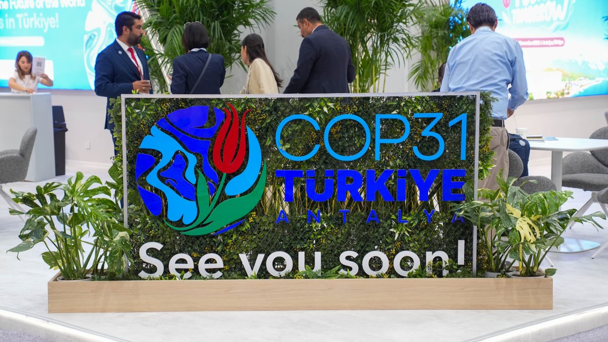 Türkiye Pavilion at the U.N. Convention to Combat Desertification’s COP17, Ulaanbaatar, Mongolia, Aug. 17, 2026. (AA Photo)
