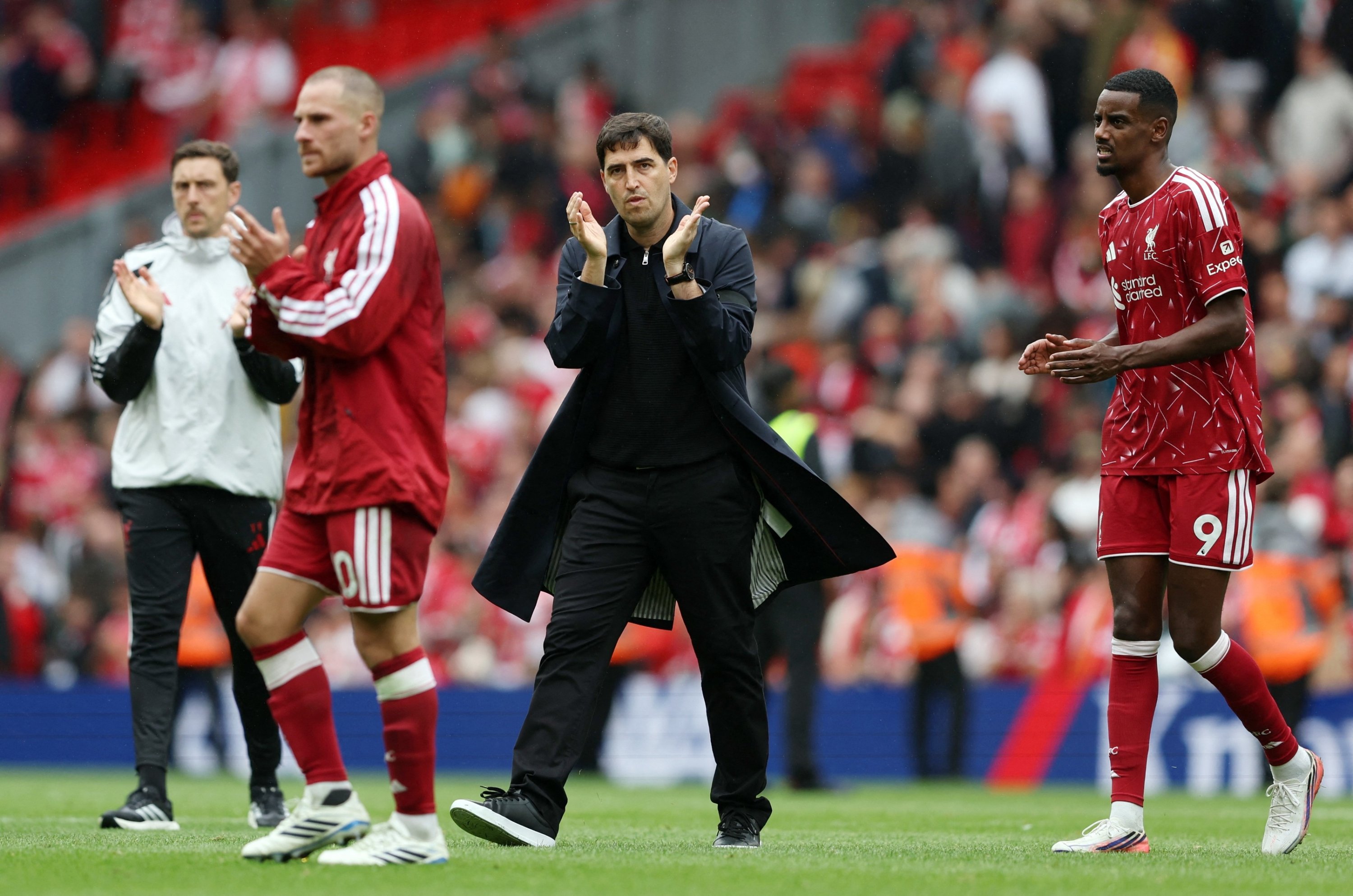 Iraola held to draw on Anfield debut as Munoz saves Liverpool