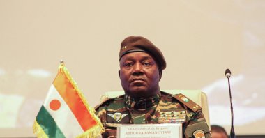 Niger's Junta leader, General Abdourahamane Tiani, attends the first ordinary summit of heads of state and governments of the Alliance of Sahel States (AES), Niamey, Niger, July 6, 2024. (Reuters Photo)