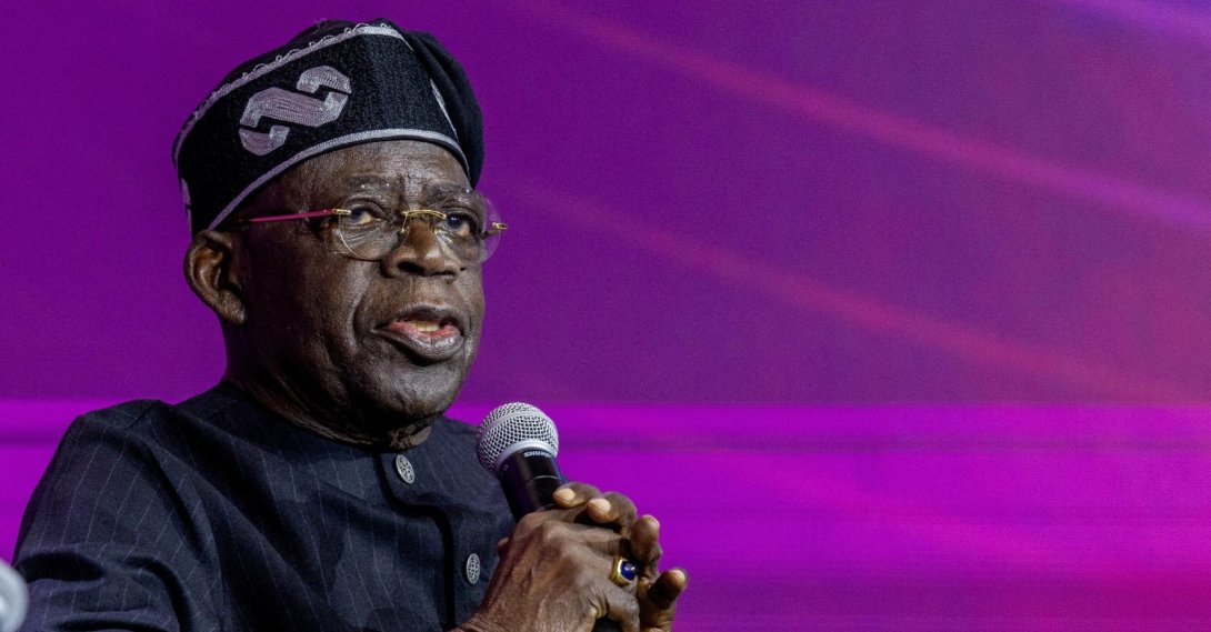 Nigeria's President Bola Tinubu attends a panel discussion during the Africa CEO Forum under the theme "The Scale Imperative: Why Africa Must Embrace Shared Ownership,” at the Kigali Convention Centre, Kigali, Rwanda, May 14, 2026. (Reuters Photo)