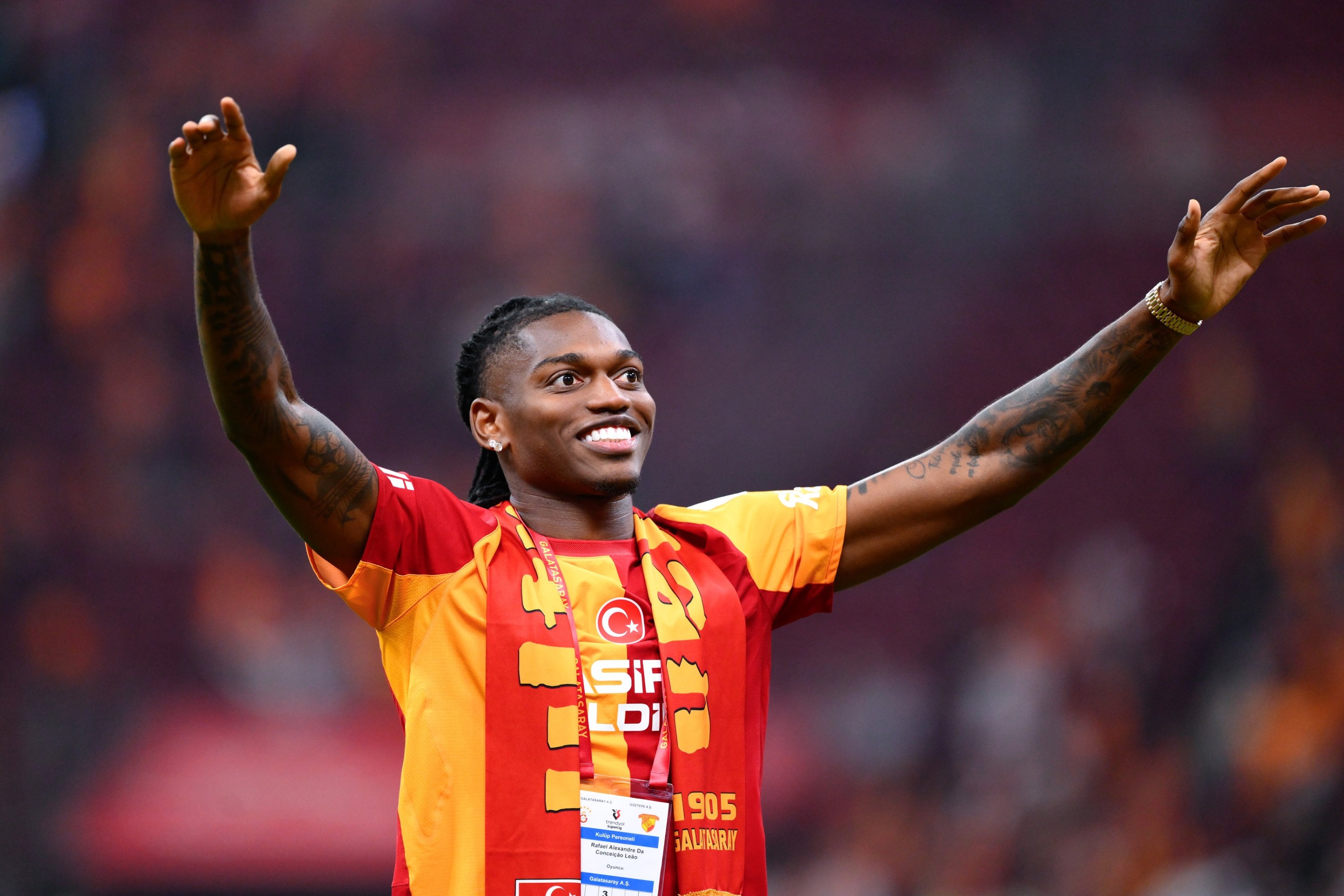 Galatasaray complete Rafael Leao signing from Serie A’s AC Milan