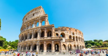 An exterior view of the Colosseum, Rome, Italy, June 29, 2019. (Shutterstock Photo)