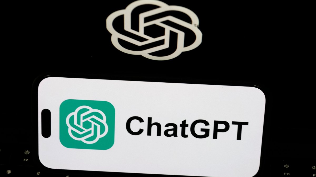 In this photo illustration, the ChatGPT logo is displayed on a smartphone in Los Angeles, California, U.S., May 20, 2026. (AFP Photo)