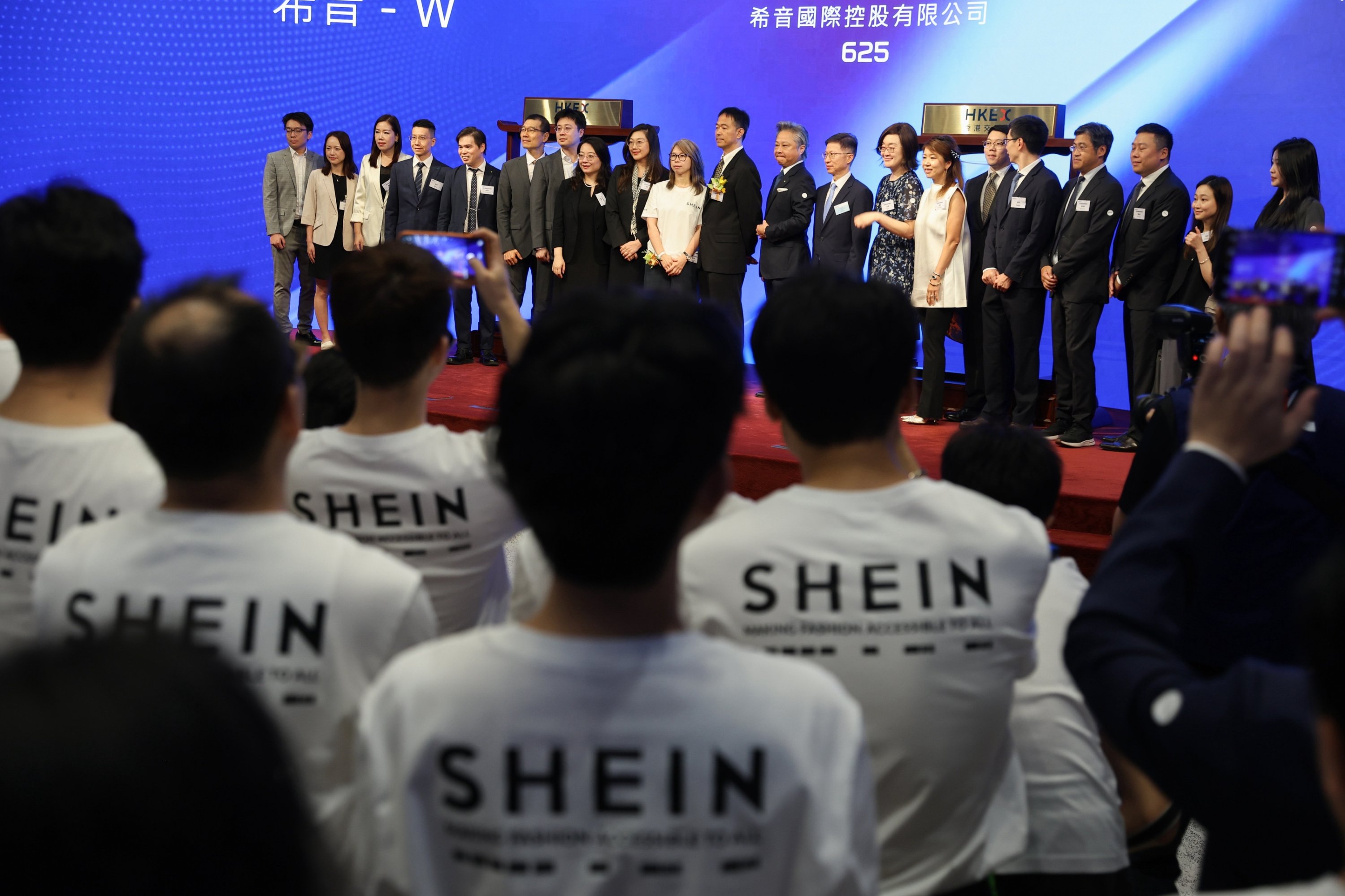 Shein shares slide as much as 10% in Hong Kong trading debut