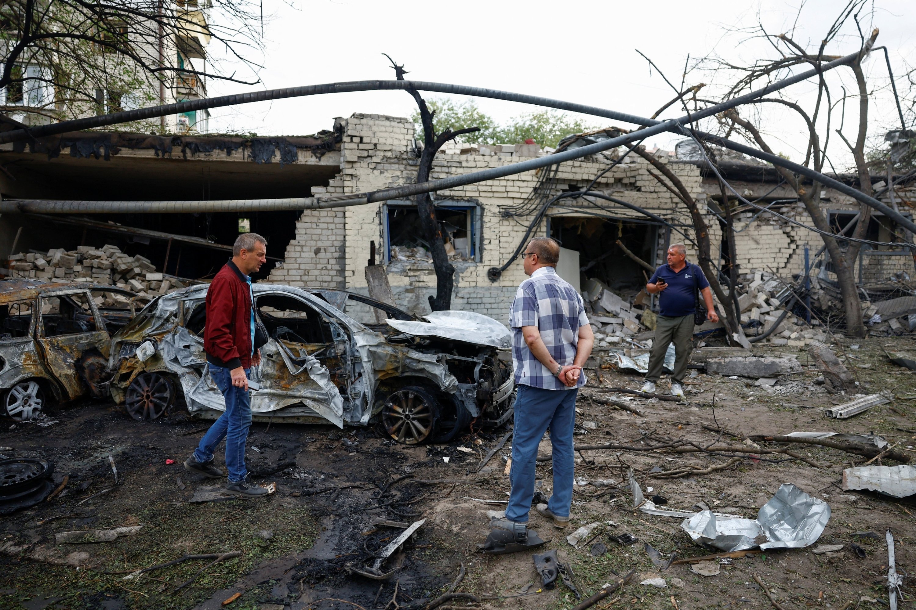 6th day of Russian strikes in, around Ukraine capital Kyiv kill 12