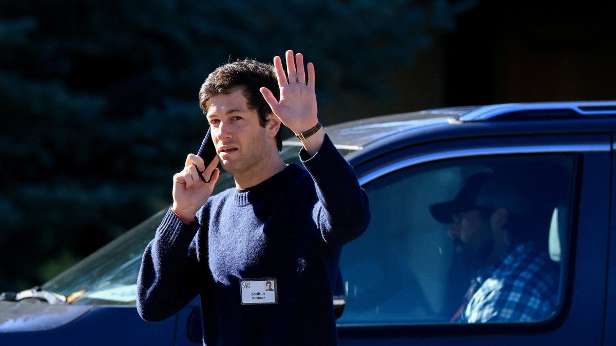 Josh Kushner attends the annual Allen and Co. Sun Valley Media and Technology Conference at the Sun Valley Resort in Sun Valley, Idaho, U.S., July 10, 2026. (Reuters Photo)