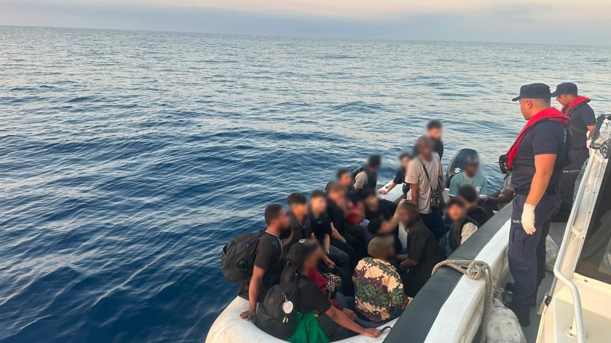 Irreguljär migration till sjöss i Türkiye ner kraftigt i år