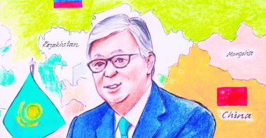 "The results indicate that a political ground has emerged on which the reforms carried out under President Kassym-Jomart Tokayev can be implemented within the new institutional structure." (Illustration by Erhan Yalvaç)
