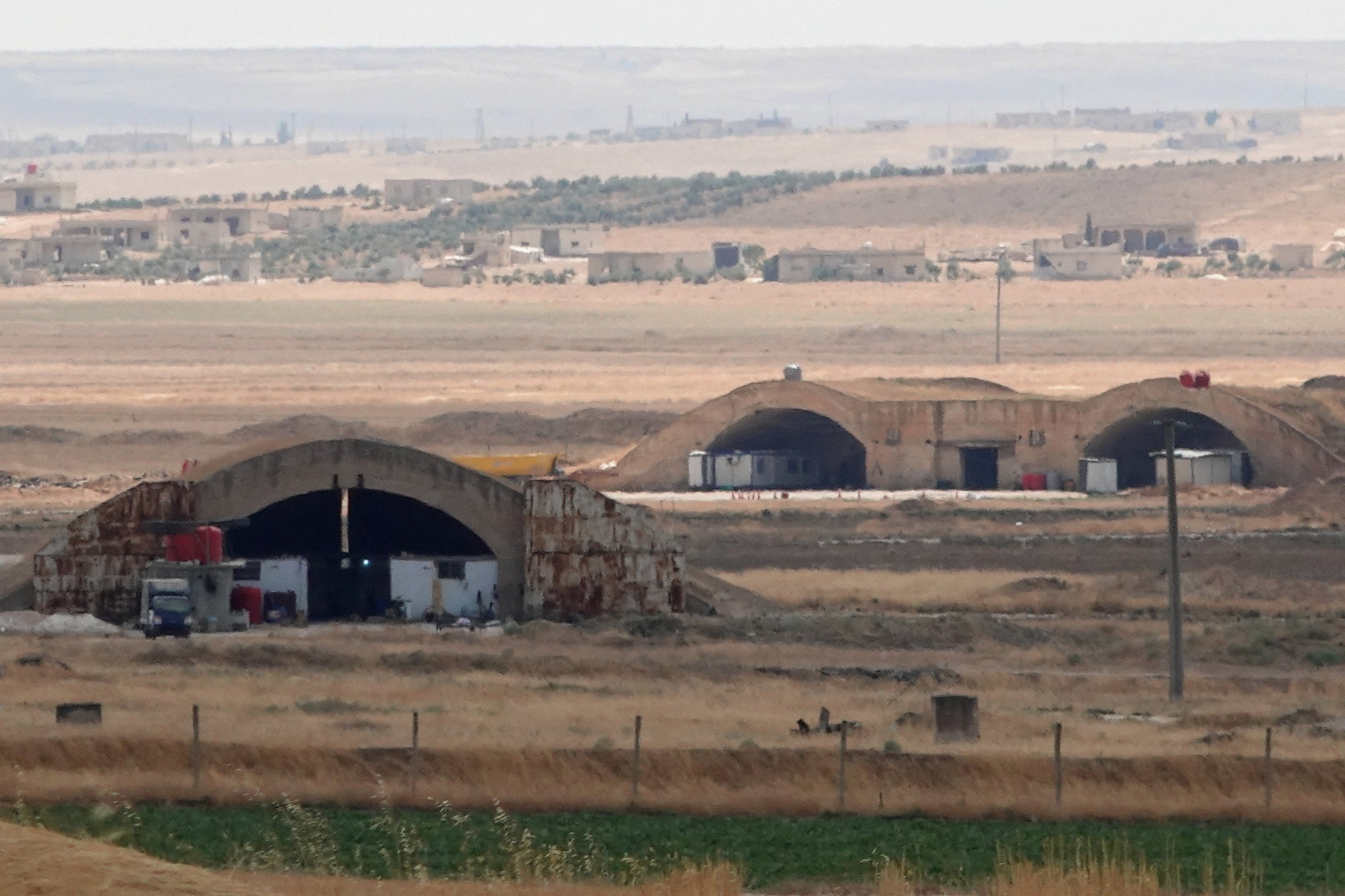 An empty airport and emptier threats