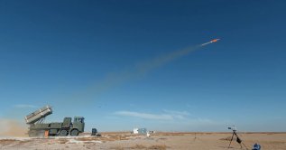 The Çakır next-generation cruise missile, developed by Turkish defense giant Roketsan, is seen during a test at an undisclosed location, Aug. 28, 2026. (DHA Photo)