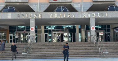 The Edirne Courthouse, Edirne, Türkiye. (DHA Photo)