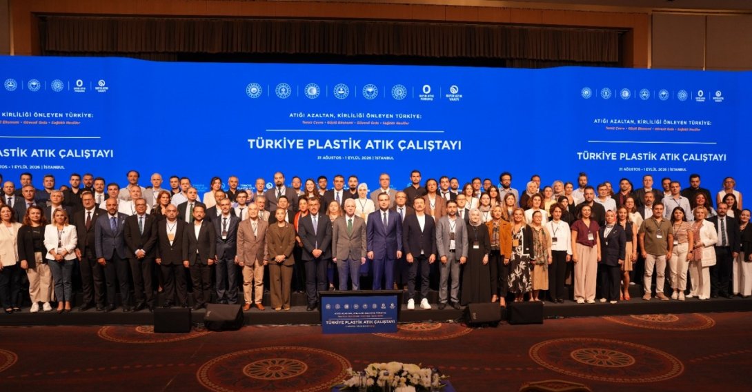 Participants pose for a group photo during the Türkiye Plastic Waste Workshop, Istanbul, Türkiye, Sept. 1, 2026. (Courtesy of Zero Waste Foundation)