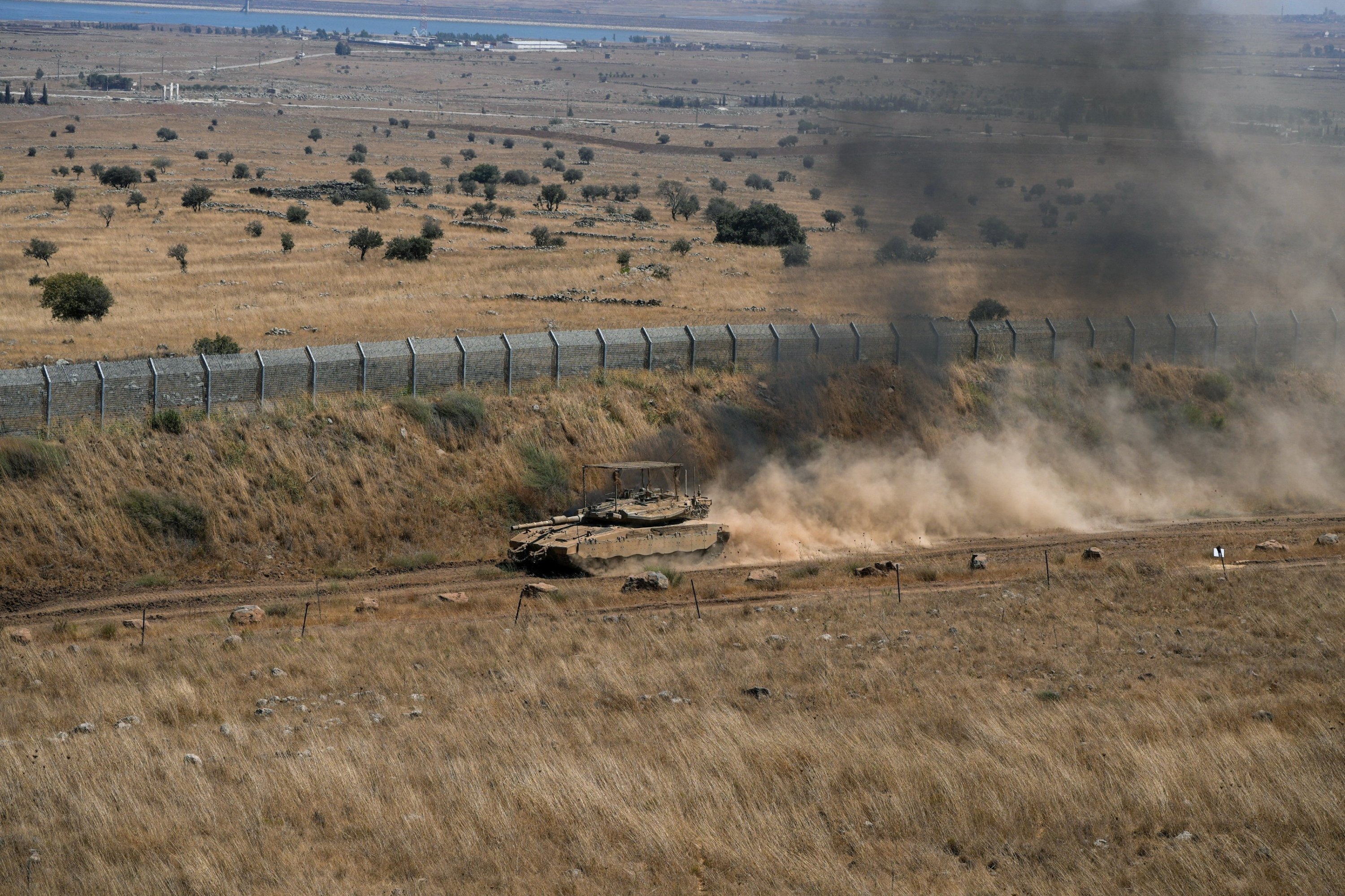 Israeli forces shell area near Beit Jinn in Syria's Damascus