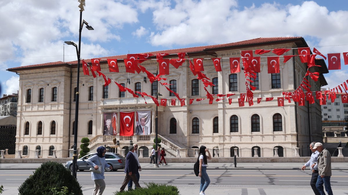 A view of the building where the Sivas Congress was held, Sivas, central Türkiye, Sept. 3, 2026. (AA Photo)