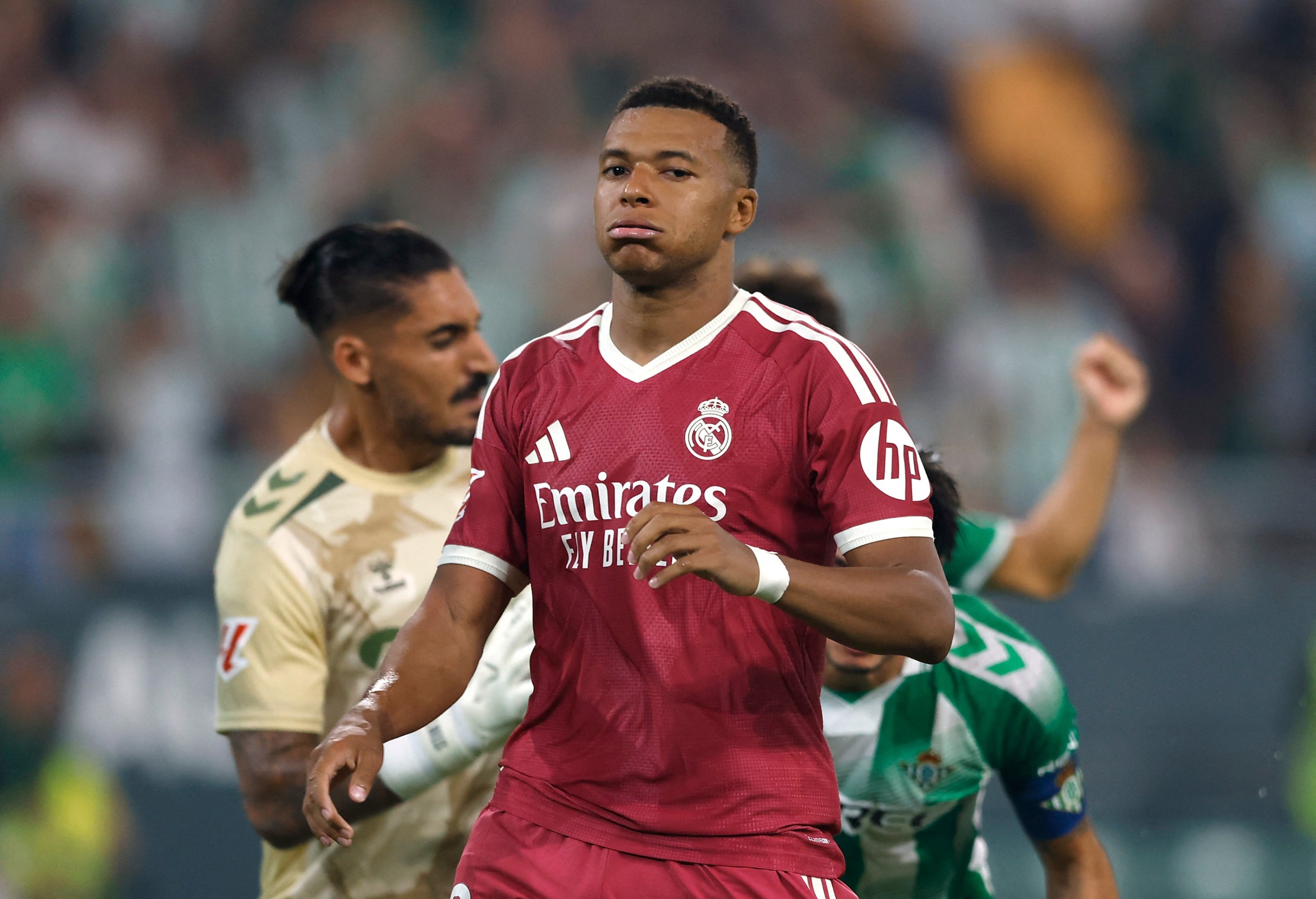 Mbappe fumbles late penalty as Real Madrid lose to Betis