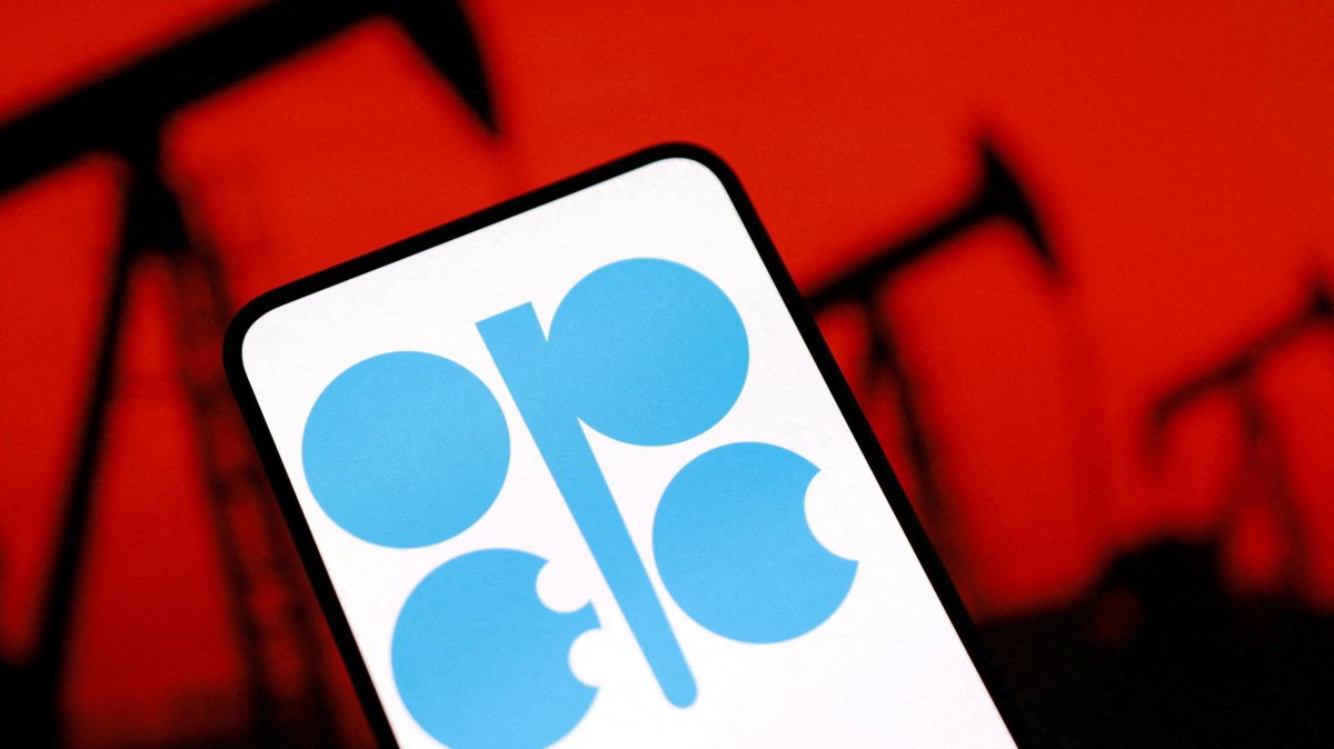 The OPEC logo is seen in this illustration taken June 25, 2026. (Reuters Photo)
