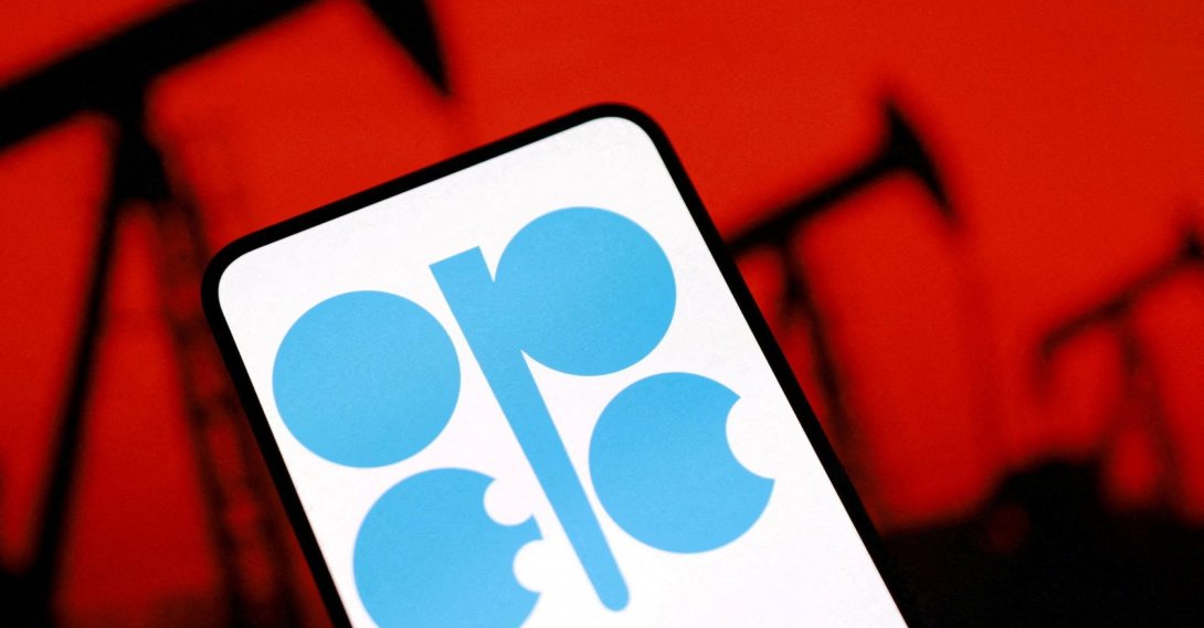 The OPEC logo is seen in this illustration taken June 25, 2026. (Reuters Photo)