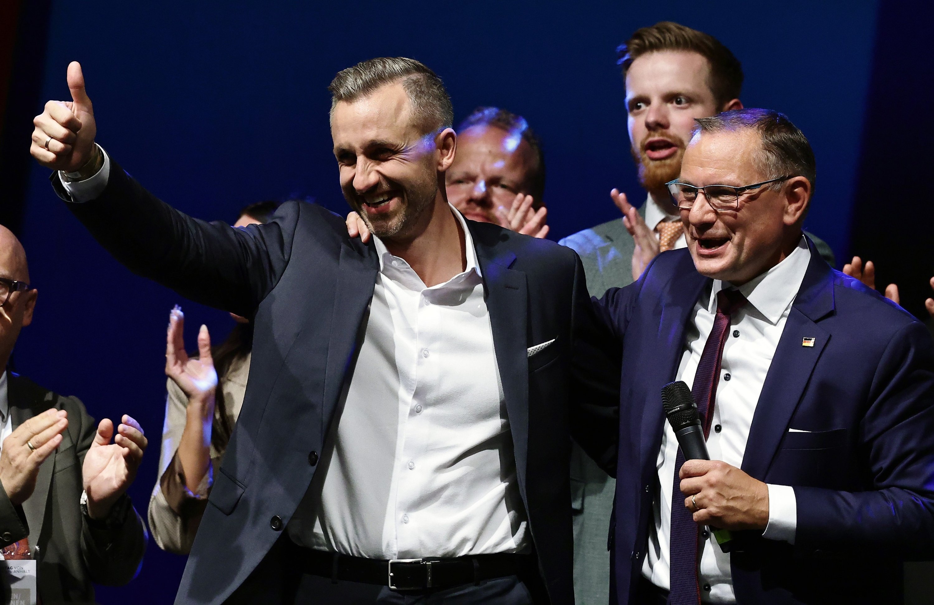 AfD wins record vote in Saxony-Anhalt, falls short of majority