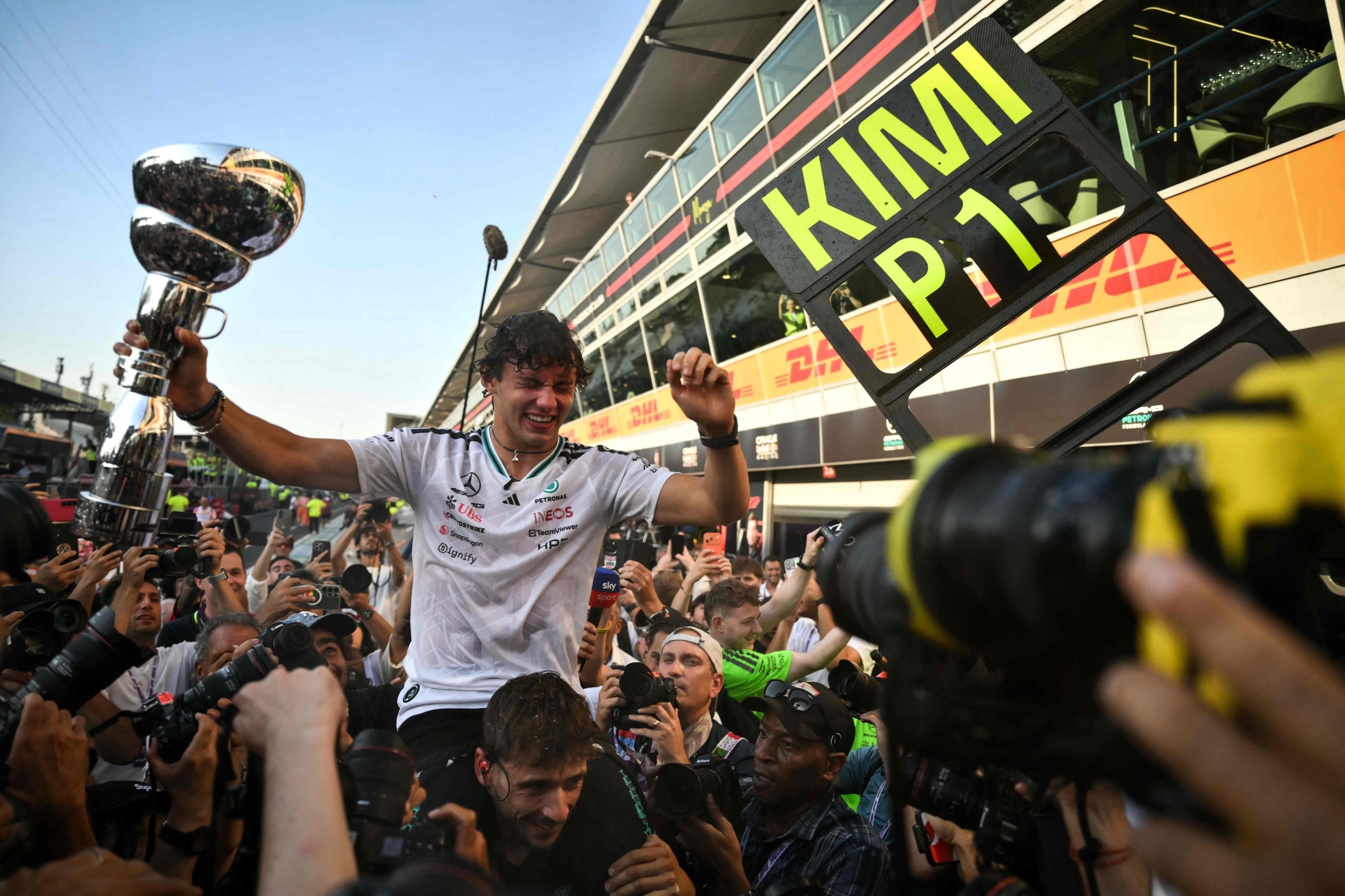 Antonelli storms from 19th to win home Italian Grand Prix