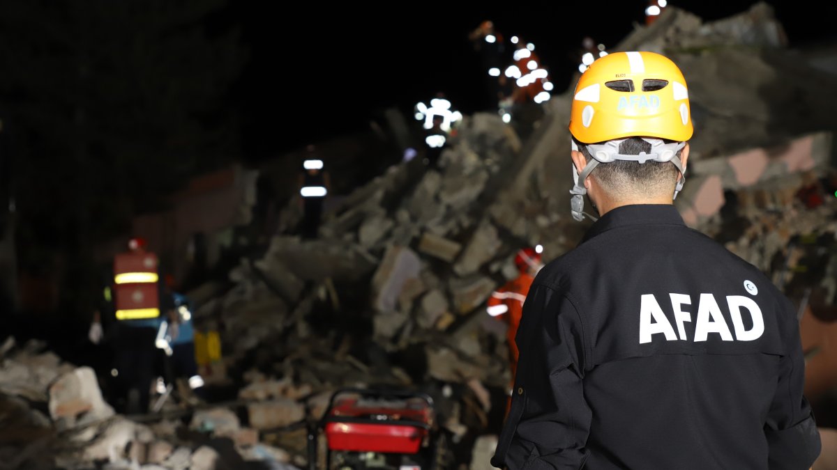 Disaster and Emergency Management Authority (AFAD) personnel take part in an unannounced search and rescue drill, Kastamonu, Türkiye, Sept. 1, 2026. (AA Photo)
