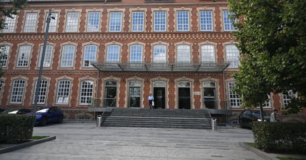 Goethe-Institut cultural center building in St. Petersburg, Russia, Sept. 7, 2026. (AA Photo)