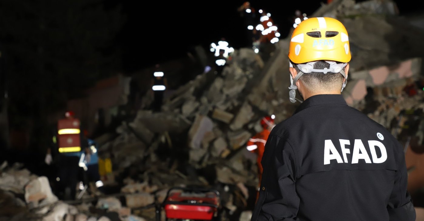 Disaster and Emergency Management Authority (AFAD) personnel take part in an unannounced search and rescue drill, Kastamonu, Türkiye, Sept. 1, 2026. (AA Photo)