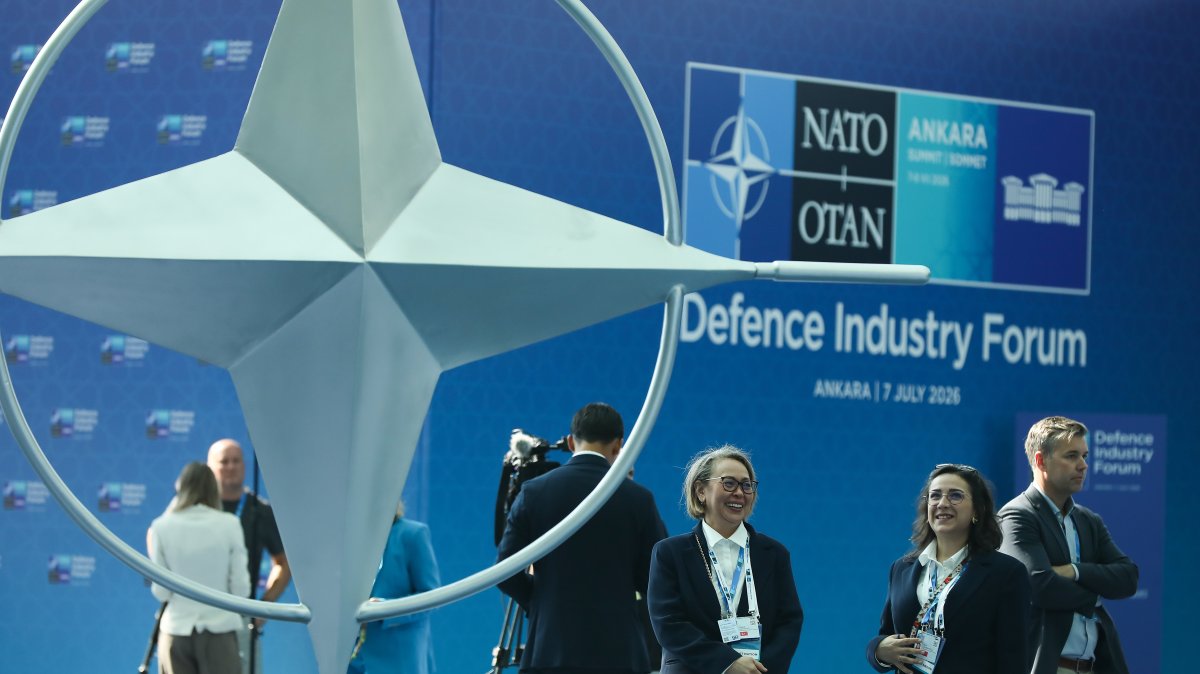 The NATO Summit Defense Industry Forum takes place during the NATO Summit at the ATO Congresium, Ankara, Türkiye, July 7, 2026.  (Getty Images Photo)