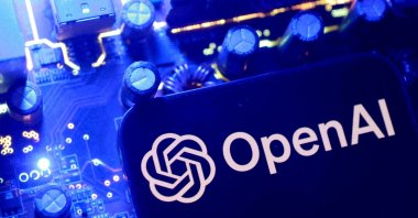 The OpenAI logo is seen in this illustration created on June 11, 2026. (Reuters Photo)