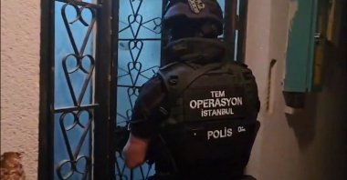 Nine suspects were detained after authorities determined they had carried out money transfers with members of the Daesh terrorist group, Istanbul, Türkiye, Sept. 8, 2026. (DHA Photo)