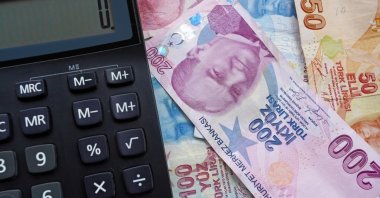 Turkish lira banknotes are shown in this photo illustration, Ankara, Türkiye, May 23, 2023. (Shutterstock Photo)