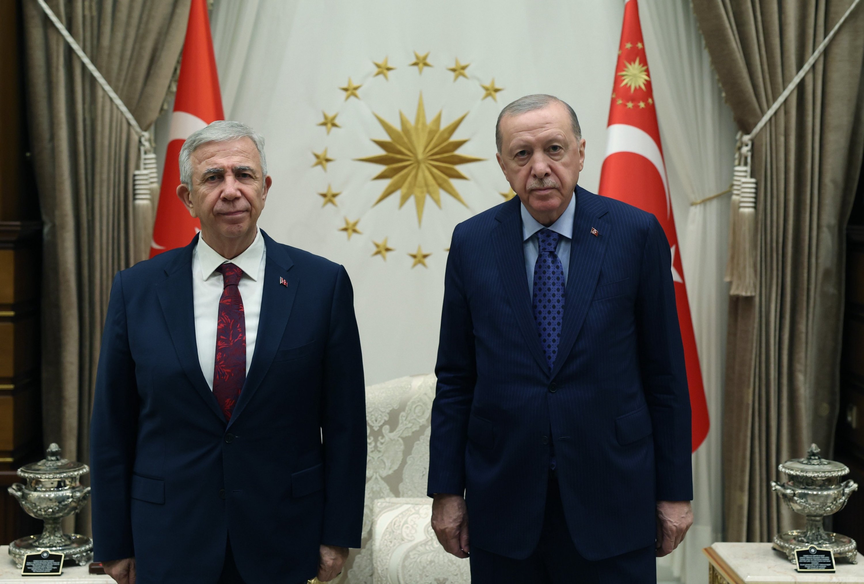 Erdoğan receives Ankara Mayor Yavaş for talks on capital projects
