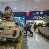 MKE's TOLGA system is displayed during El Alamein International Airshow, El Alamein, Egypt, Sept. 8, 2026. (AA Photo)