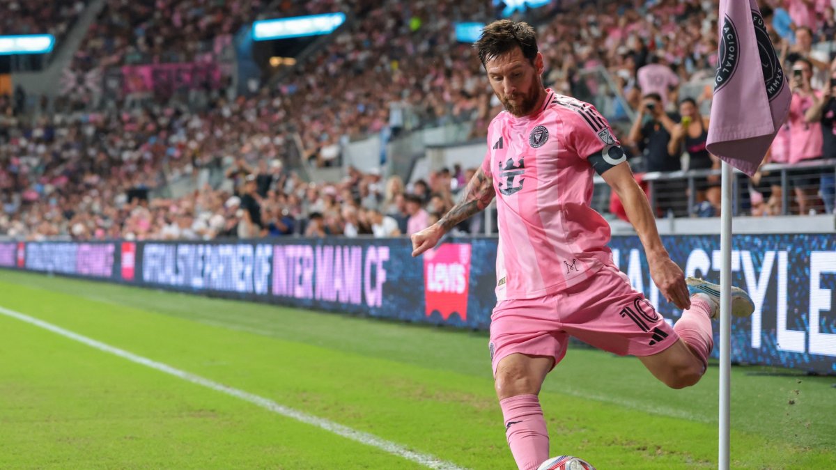 Inter Miami's Lionel Messi in action during the MLS match against Atlanta United at Nu Stadium, Miami, U.S., Sept. 5, 2026. (Reuters Photo)