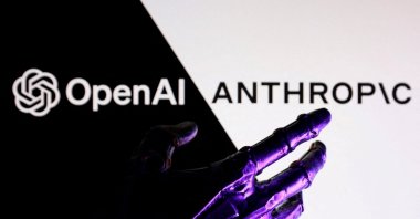 OpenAI and Anthropic logos are seen in this illustration taken June 11, 2026. (Reuters Photo)