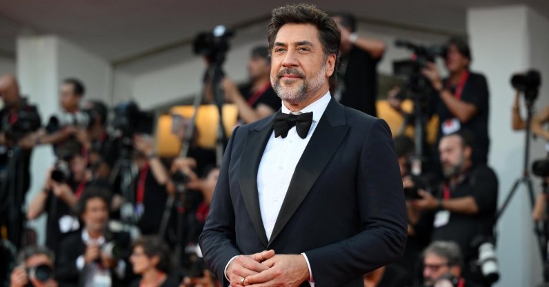 Spanish actor Javier Bardem arrives for the premiere of 'Bunker' during the 83rd Venice Film Festival, Venice, Italy, Sept. 8, 2026. (EPA Photo)