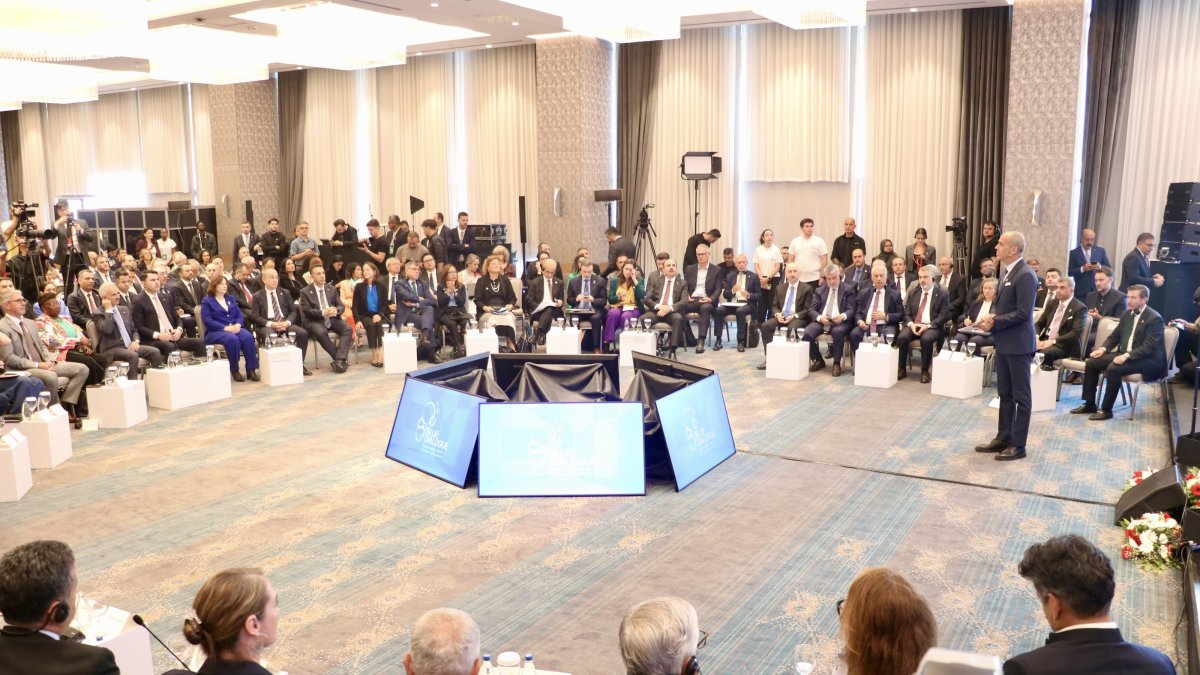 One of the meeting held during the Ocean and Seas Summit, Trabzon, Türkiye, Sept. 10, 2026. (AA Photo)