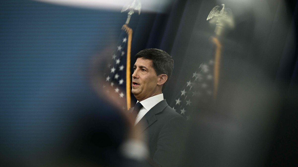U.S. Federal Reserve Chair Kevin Warsh speaks during a press conference, Washington, U.S., June 17, 2026. (AFP Photo)
