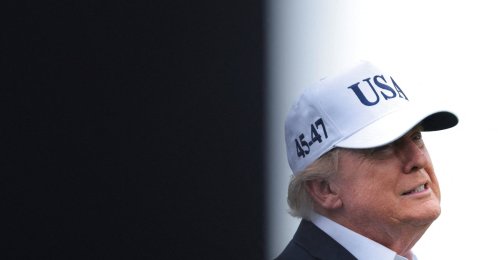 U.S. President Donald Trump attends the Amgen Irish Open at Trump International Golf Links, Doonbeg, Ireland, Sept. 13, 2026. (Reuters Photo)