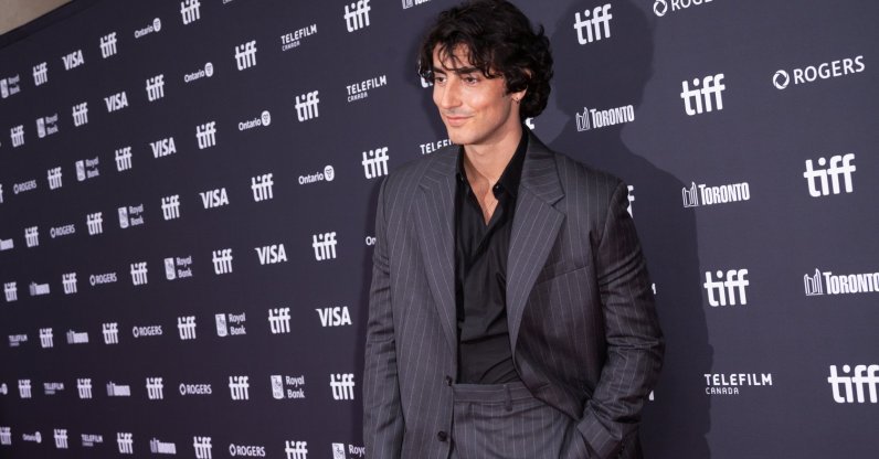 Anthony Ippolito attends the premiere of "I Play Rocky" at the Princess of Wales Theatre at the Toronto International Film Festival, Toronto, Canada, Sept. 12, 2026. (AP Photo)