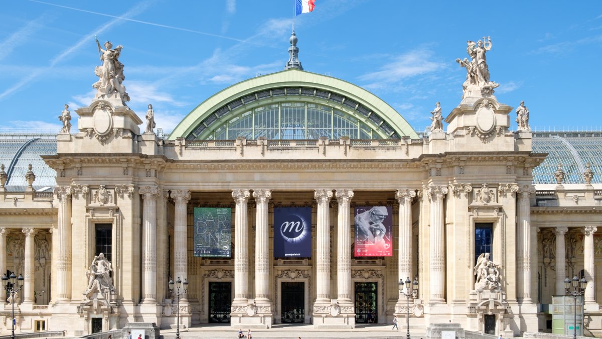 The facade of the Grand Palais, Paris, France, July 29, 2017. (Shutterstock Photo)