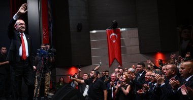 CHP Chairperson Kemal Kılıçdaroğlu addresses a party event, Ankara, Türkiye, Sept. 9, 2026. (AA Photo)