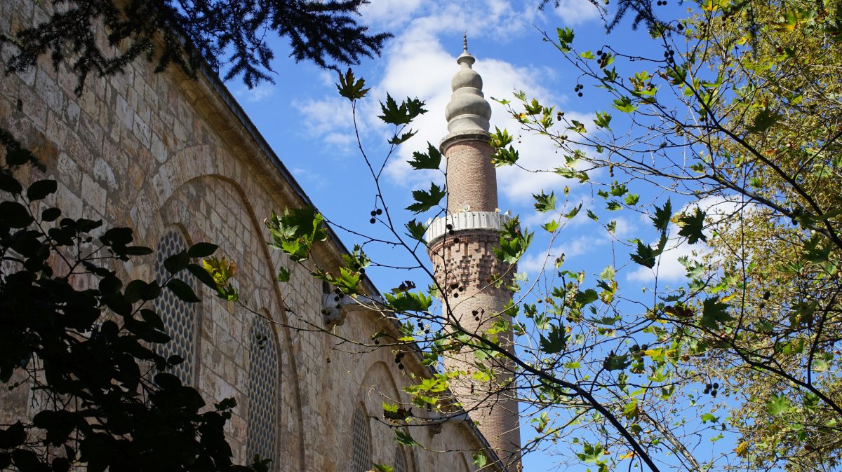 A view of the Grand Mosque, Bursa, Türkiye, Sept. 5, 2026. (AA Photo)