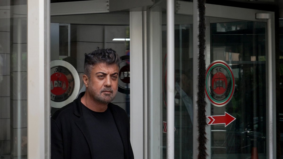 Raci Şaşmaz leaves the courthouse after testifying, Istanbul, Türkiye, Sept. 14, 2026. (AA Photo)