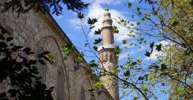 A view of the Grand Mosque, Bursa, Türkiye, Sept. 5, 2026. (AA Photo)