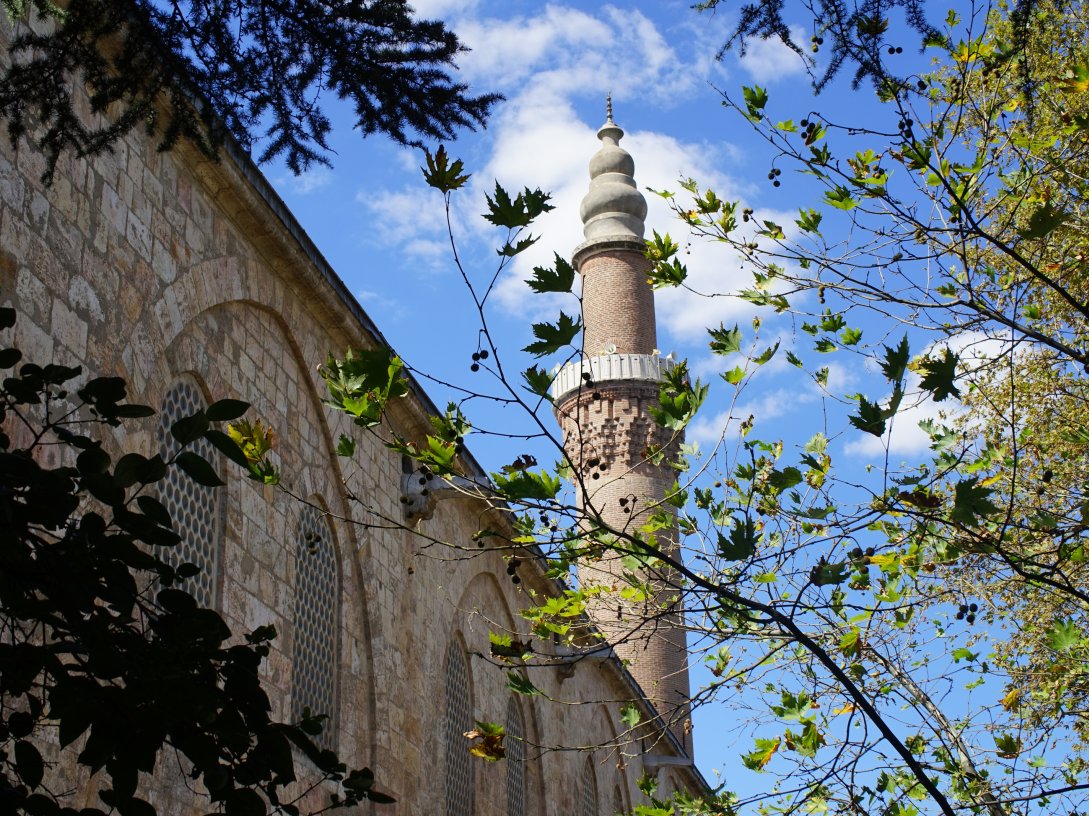 A view of the Grand Mosque, Bursa, Türkiye, Sept. 5, 2026. (AA Photo)