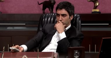 A scene from “Valley of Wolves: Ambush” featuring Necati Şaşmaz. 